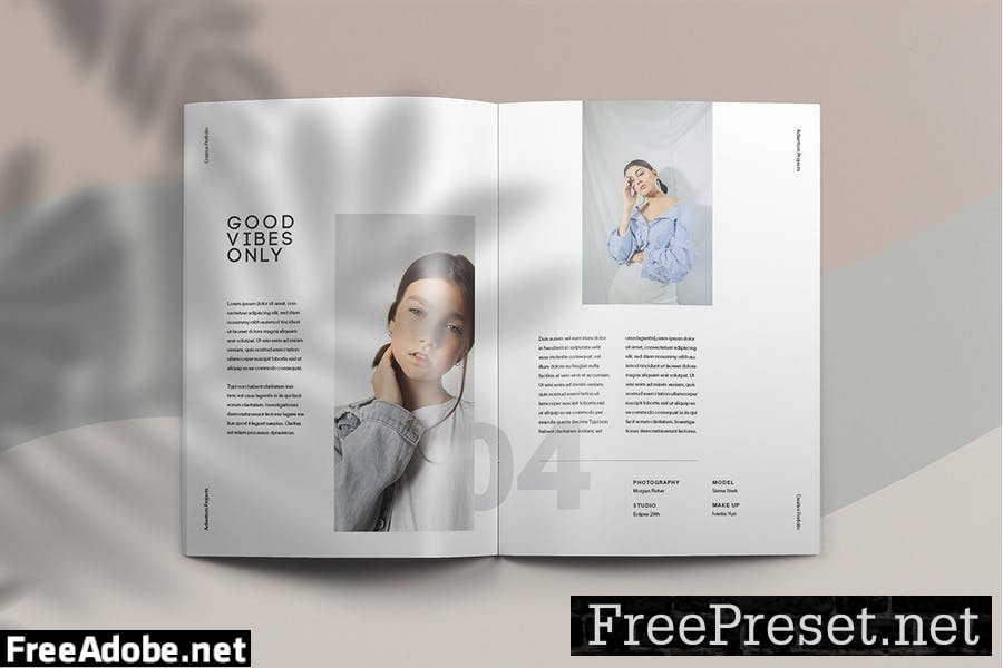 Adiantum - Magazine Template