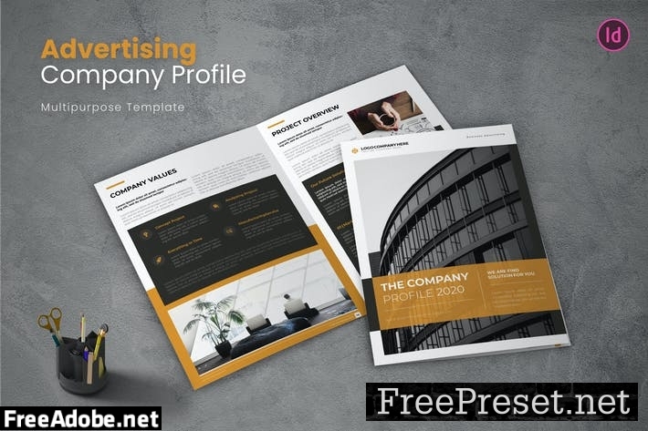 Advertising Business Company Profile 3GJCDG6