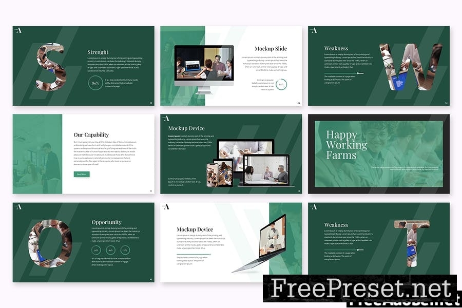 Aesthetic - Business Powerpoint Template