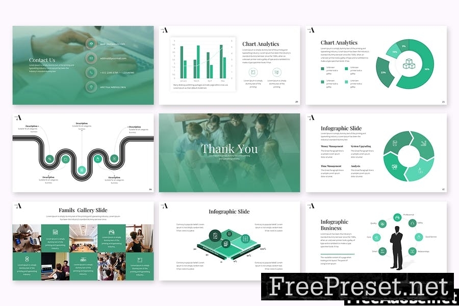 Aesthetic - Business Powerpoint Template