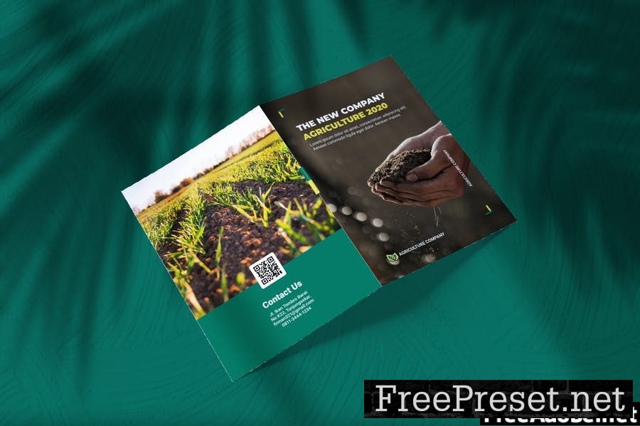 Agriculture Business Bifold Brochure