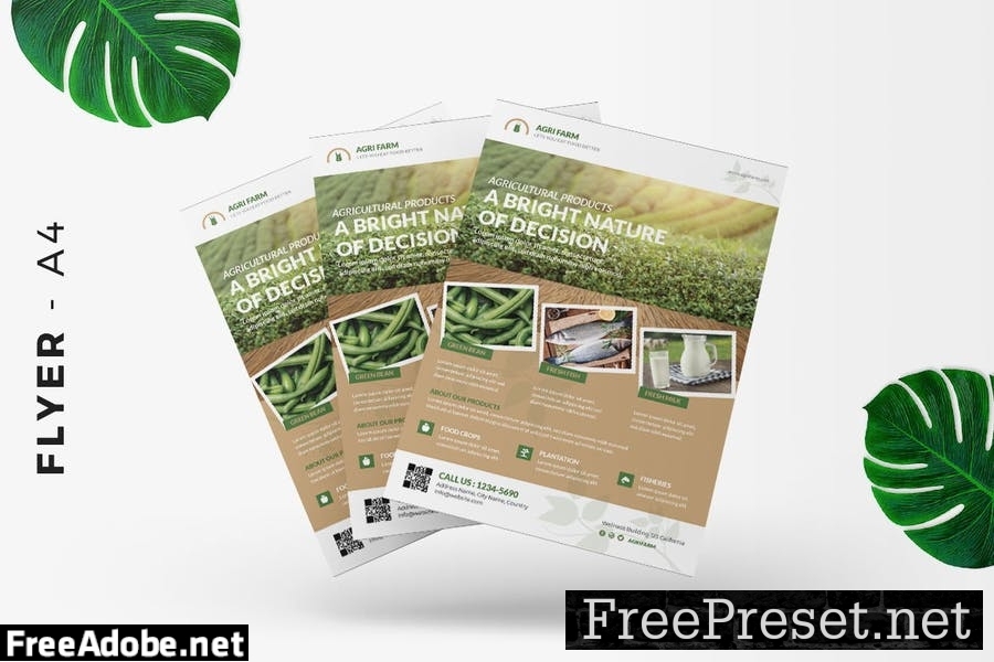 Agriculture / Farming Flyer Template Promotion