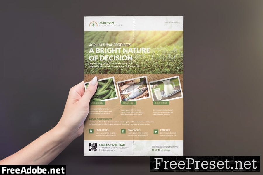 Agriculture / Farming Flyer Template Promotion