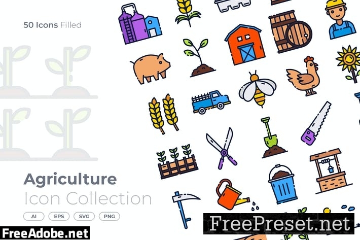 Agriculture Filled Icon GRB579Y