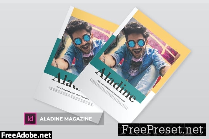 Aladine | Magazine Template PA93TW4