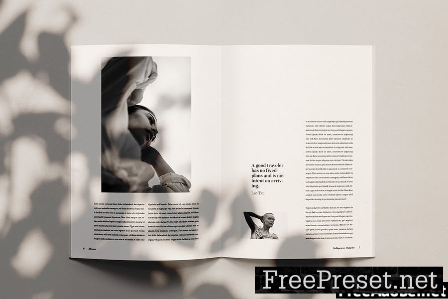 Albouze - Minimalist Magazine Template HY2J5F3