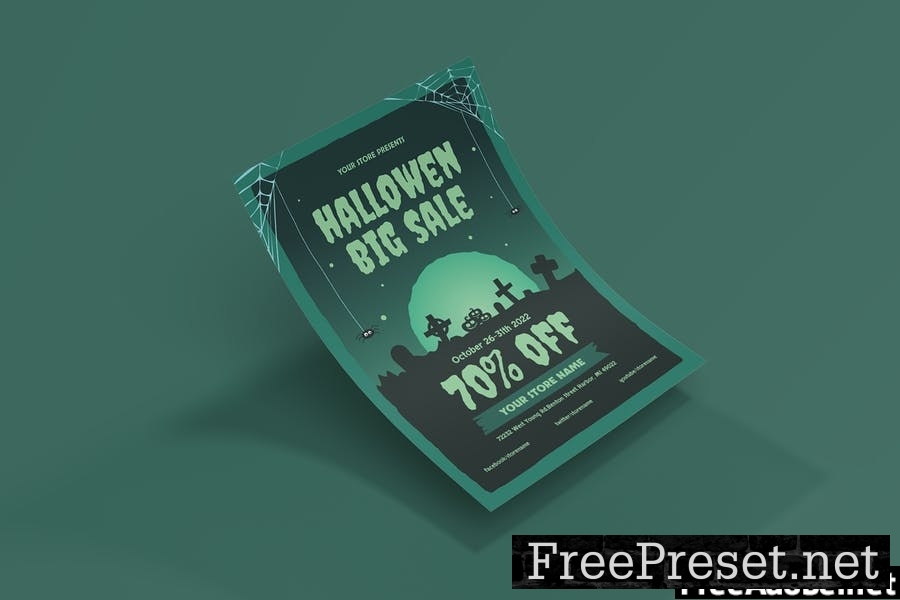 All Hallow's Eve Sale - Flyer