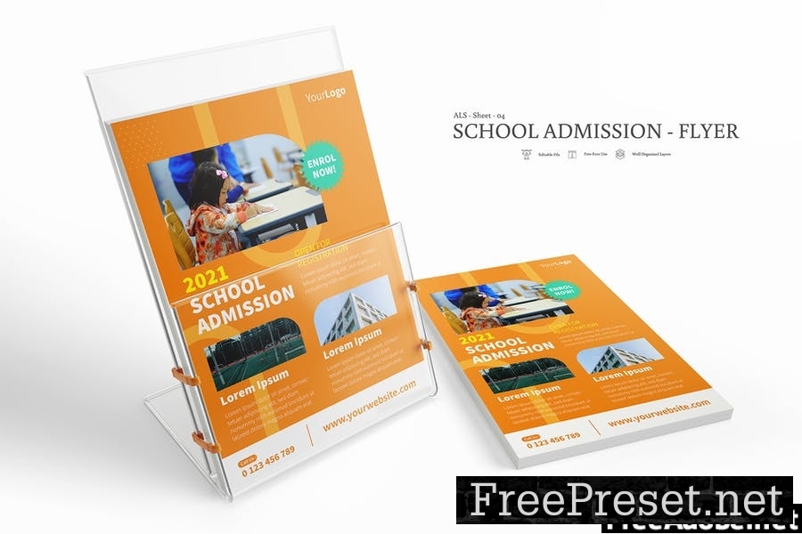 ALS - School Admission Flyer Pack Vol. 01