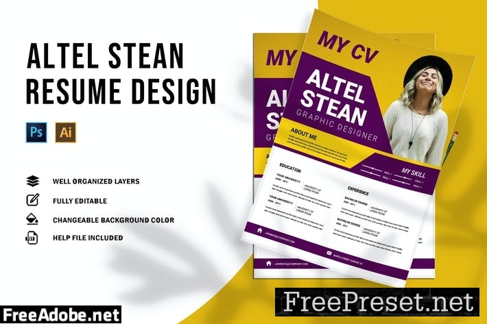 Altel Stean | CV & Resume QUZCHGG