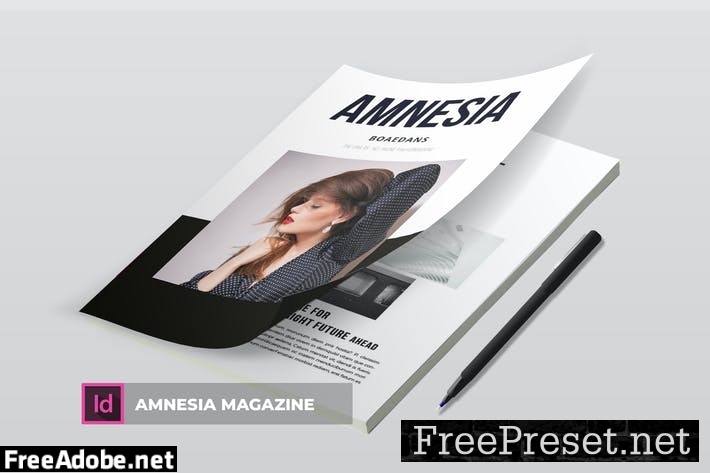 Amnesia | Magazine Template LZXB8N5