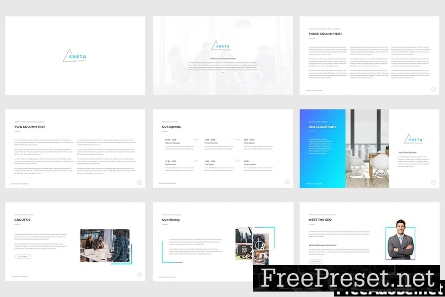 Aneta Google Slides Template