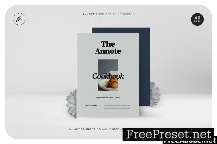 Annote Food Recipe Cookbook PWN9V4N