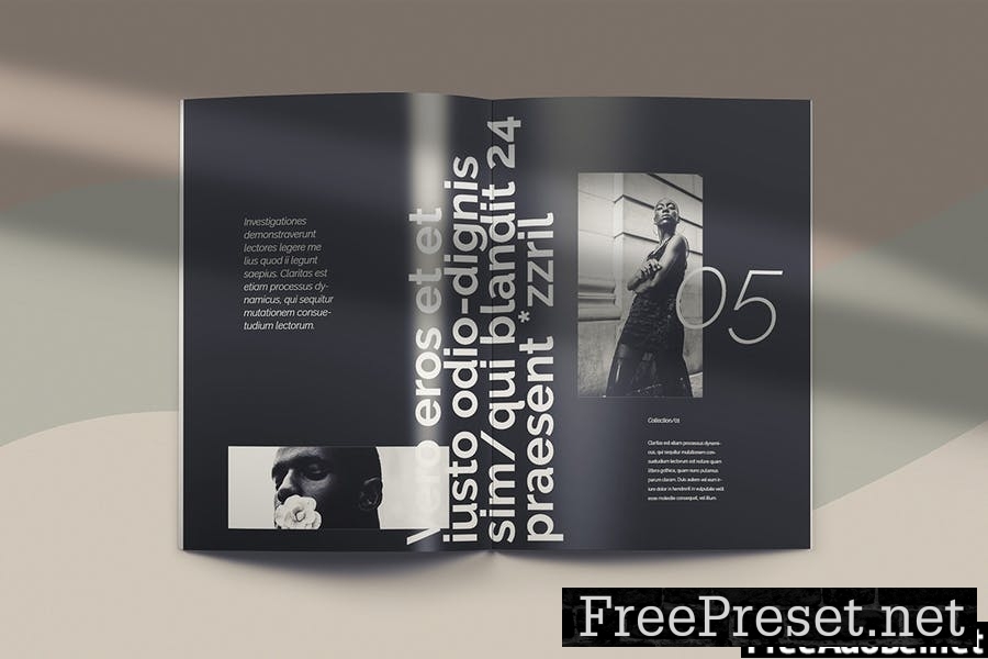 Antique Single Souls - Lifestyle Brochure Template