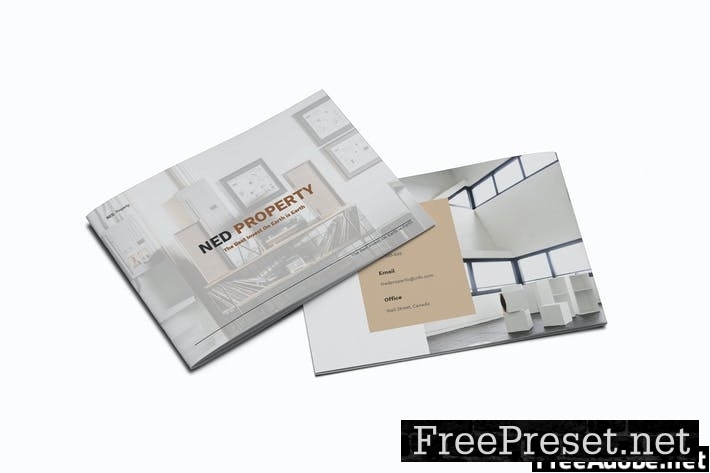 Apartment Property A5 Brochure Template 565B8R7