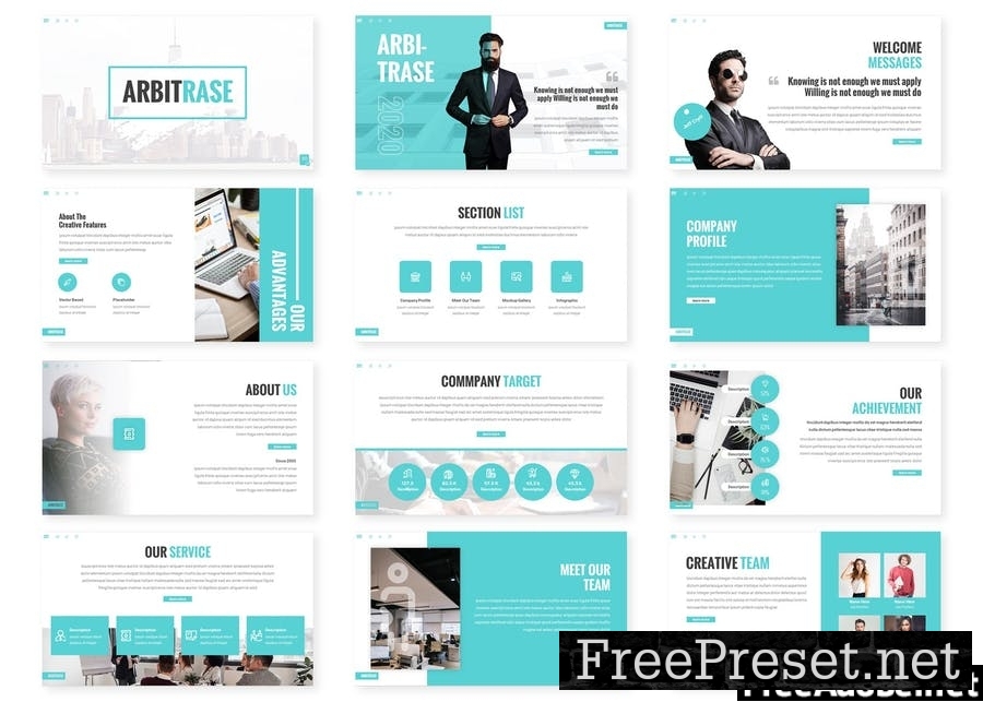 Arbitrase - Presentation Template