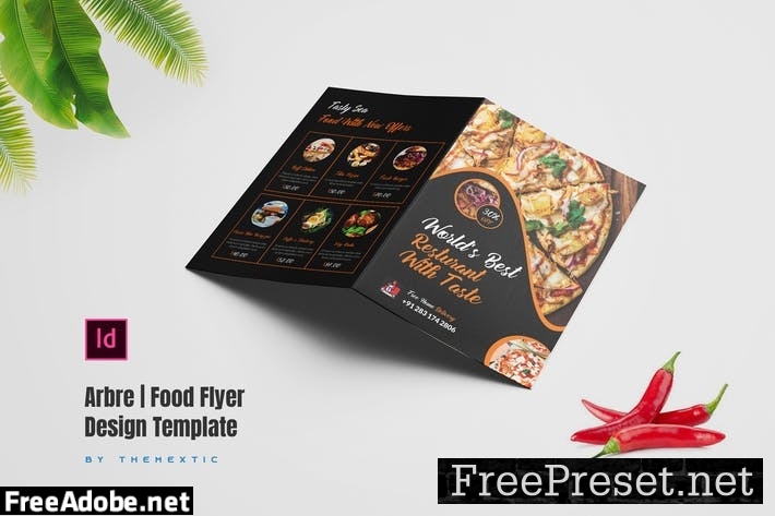 Arbre | Food Flyer Design Template Y92V4Q8