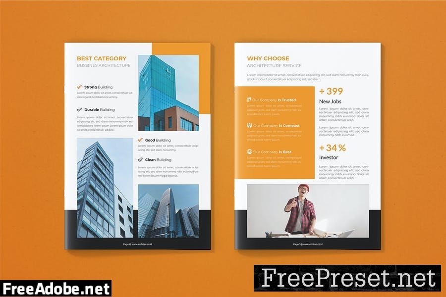 Architect Project - Brochure Template VVLUY73