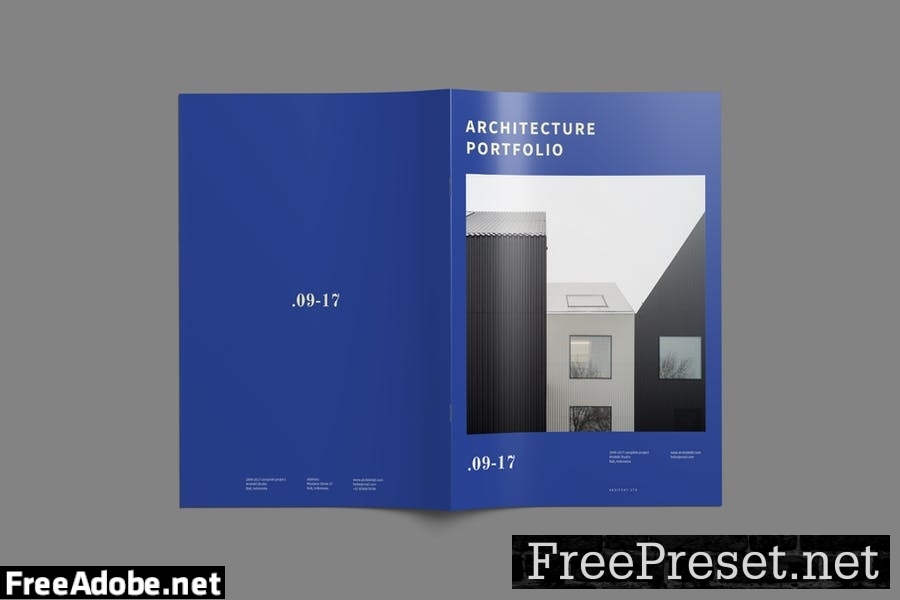 Architectural Portfolio Brochure Template