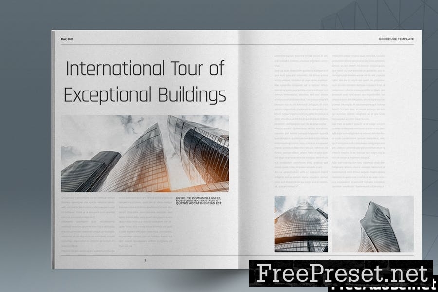 Architecture Brochure Template