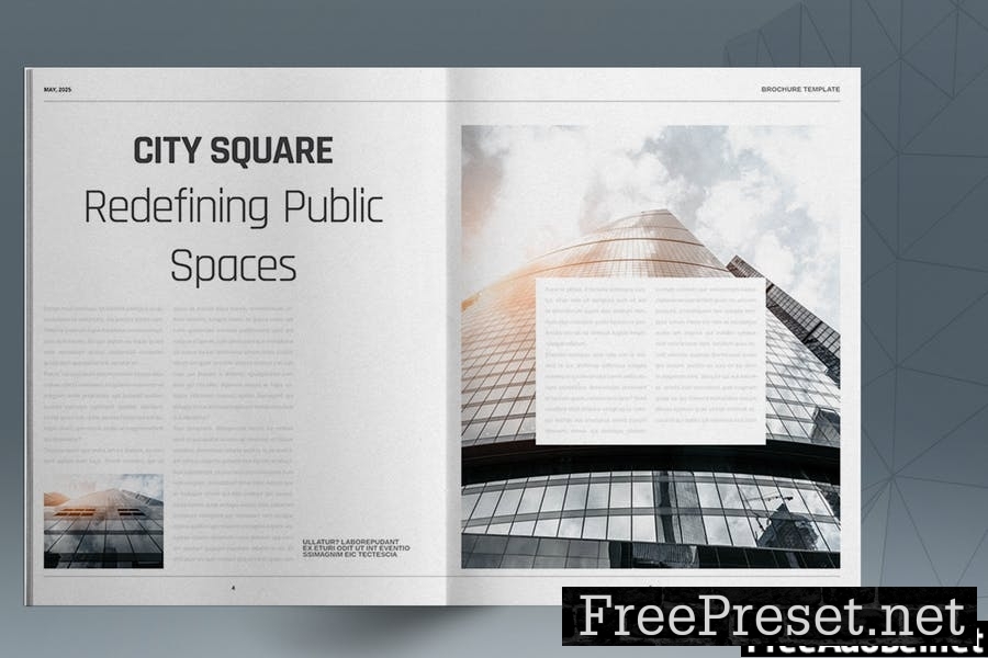 Architecture Brochure Template