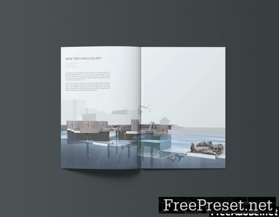 Architecture Portfolio / catalogue 7UQGHC3