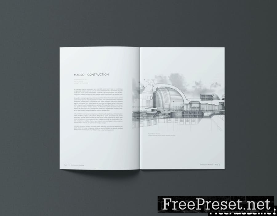 Architecture Portfolio / catalogue 7UQGHC3