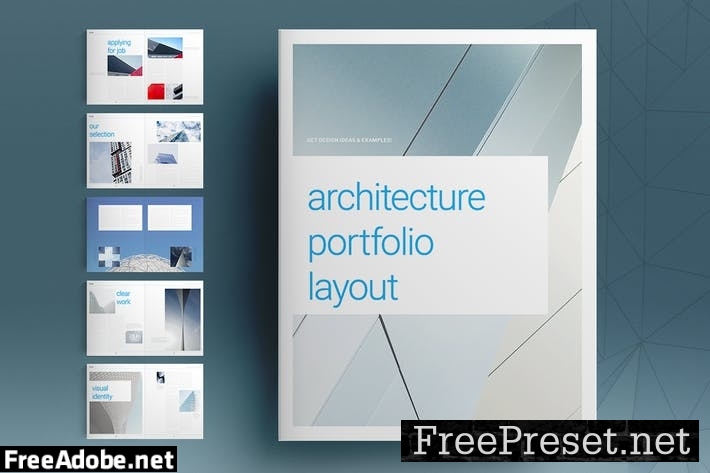 Architecture Portfolio Layout T464JA6