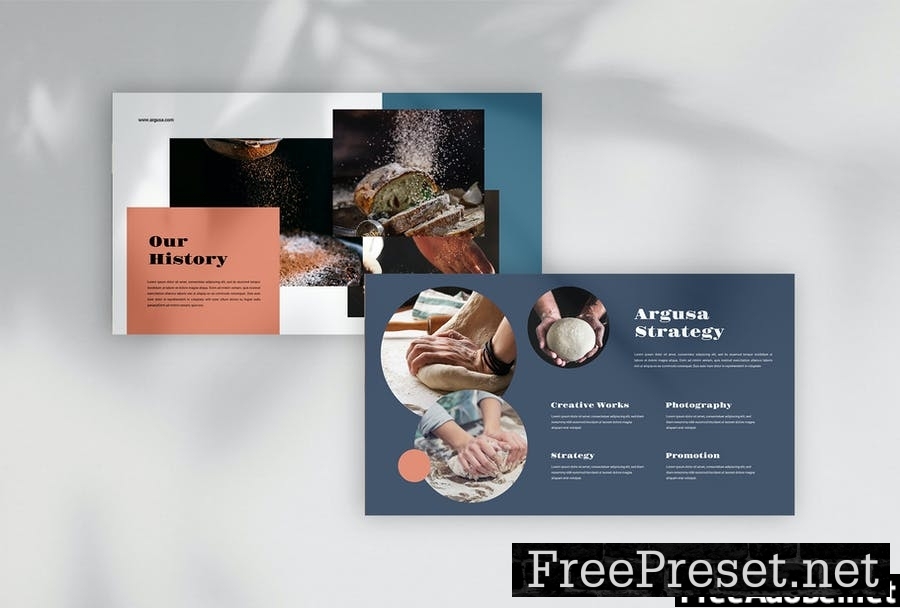 Argusa - Bakery Powerpoint Template