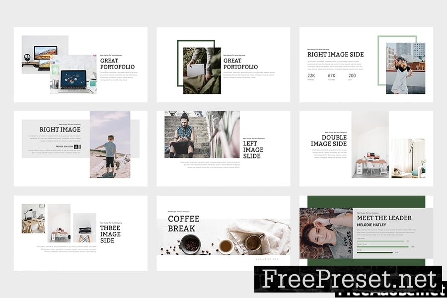 Arigo : Fashion Google Slides Template