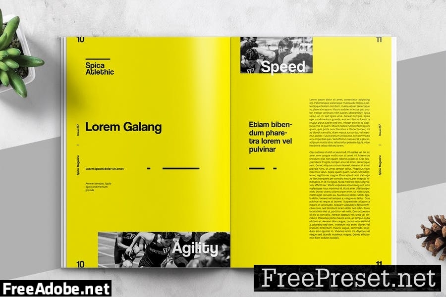 Art and Exhibition Magazine Editorial Template YJ3JVGE