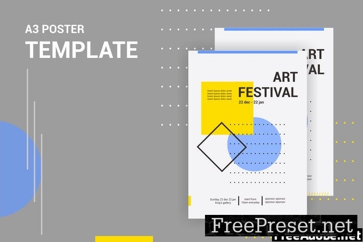 Art Festival - A3 Poster Template 5QYPMR5