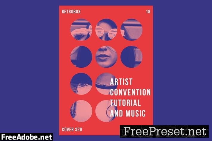 Artist Convention Flyer Poster MP32SM