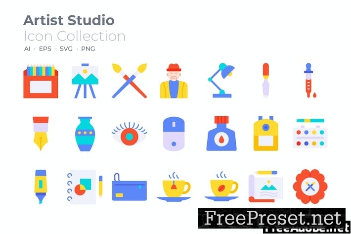 Artist Studio Color Icon RWMSY9H