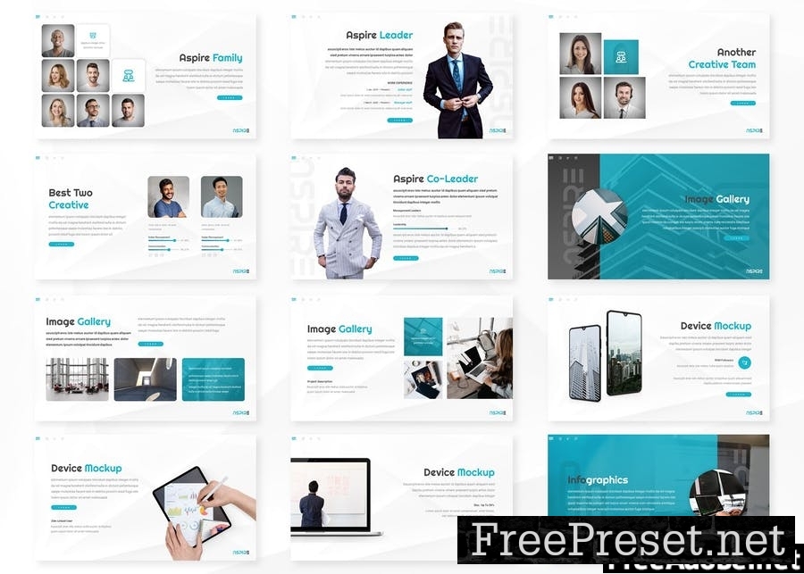 Aspire - Presentation Template