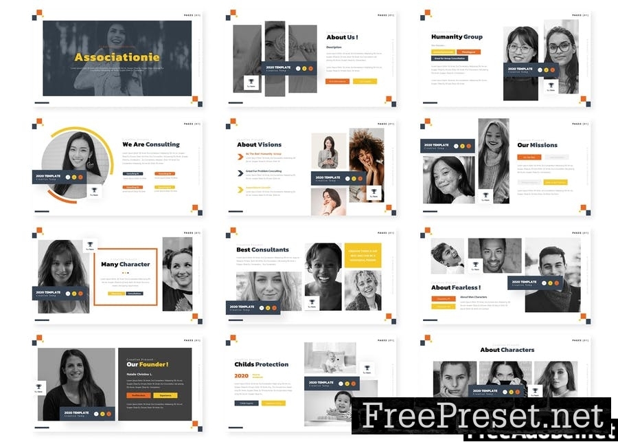 Associationie - Presentation Template