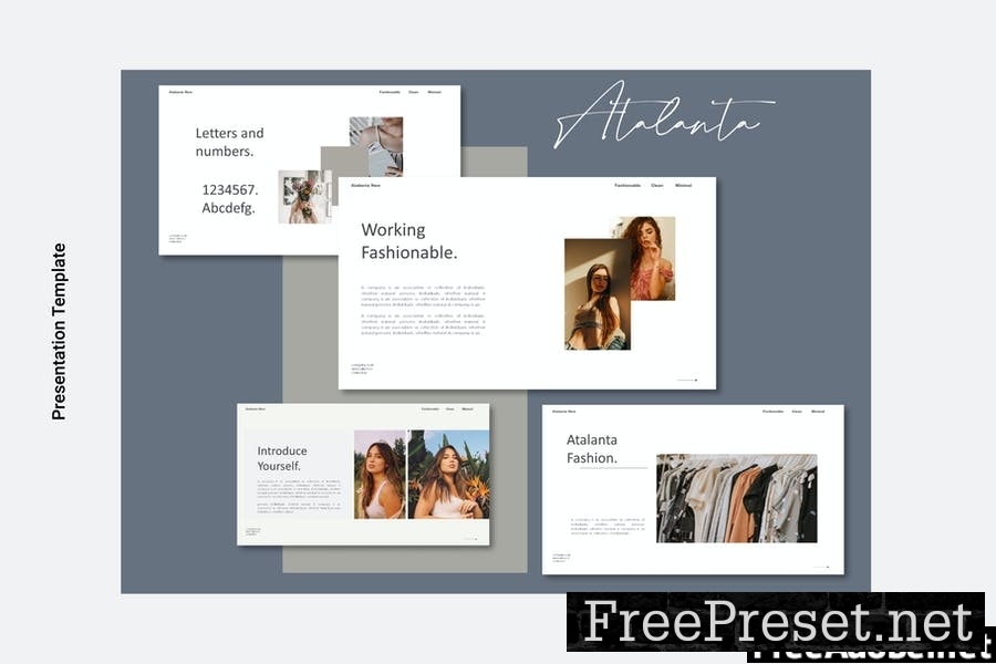 Atalanta Fashion - Powerpoint Template