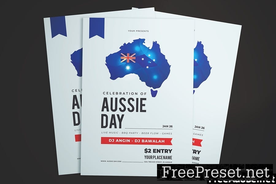 Australia Day Flyer