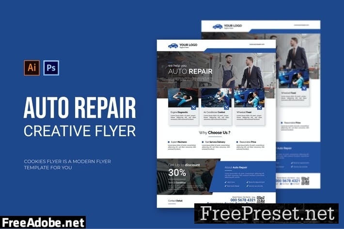 Auto Repair - Flyer CCWBASW