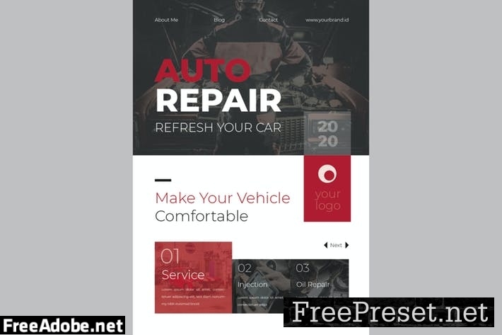 Auto Repair Flyer 9Y726YJ