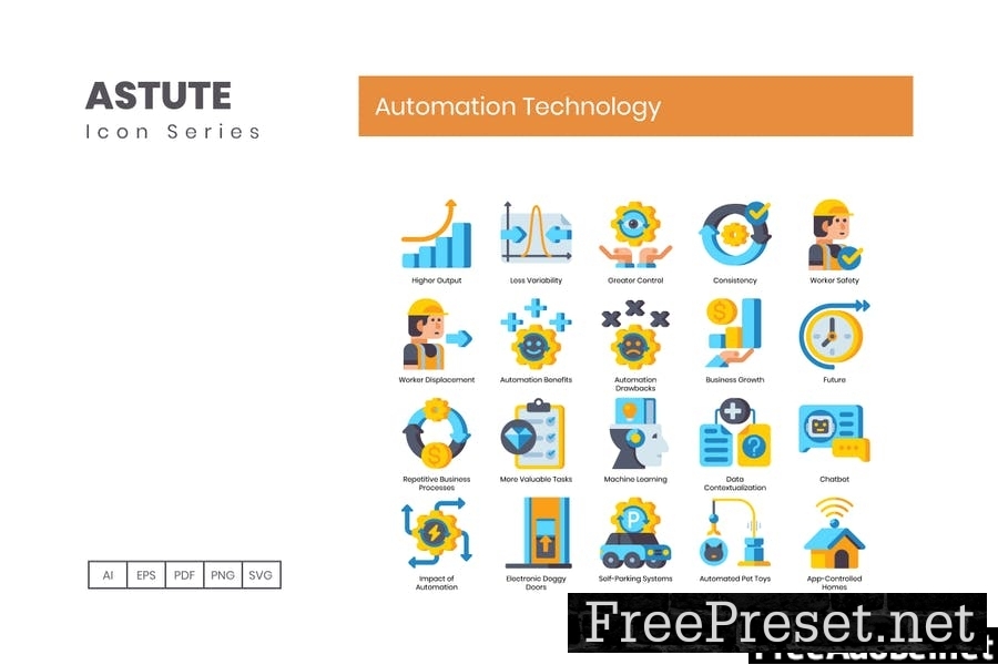 Automation Technology Icons
