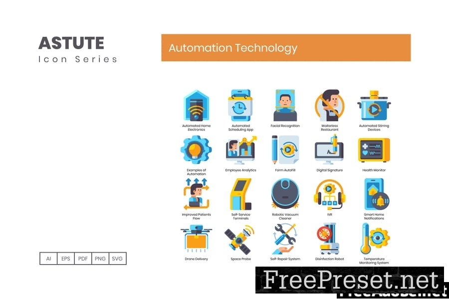 Automation Technology Icons