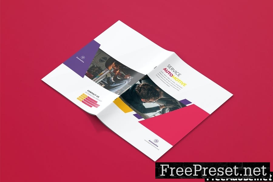 Automotive Service - Brochure Template