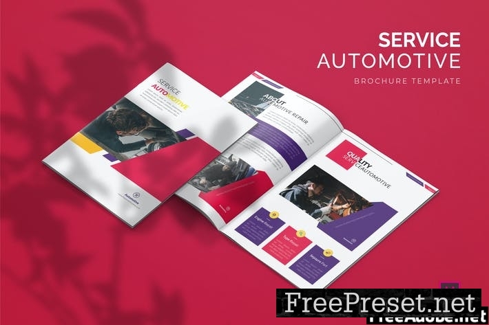 Automotive Service - Brochure Template SQH5L26