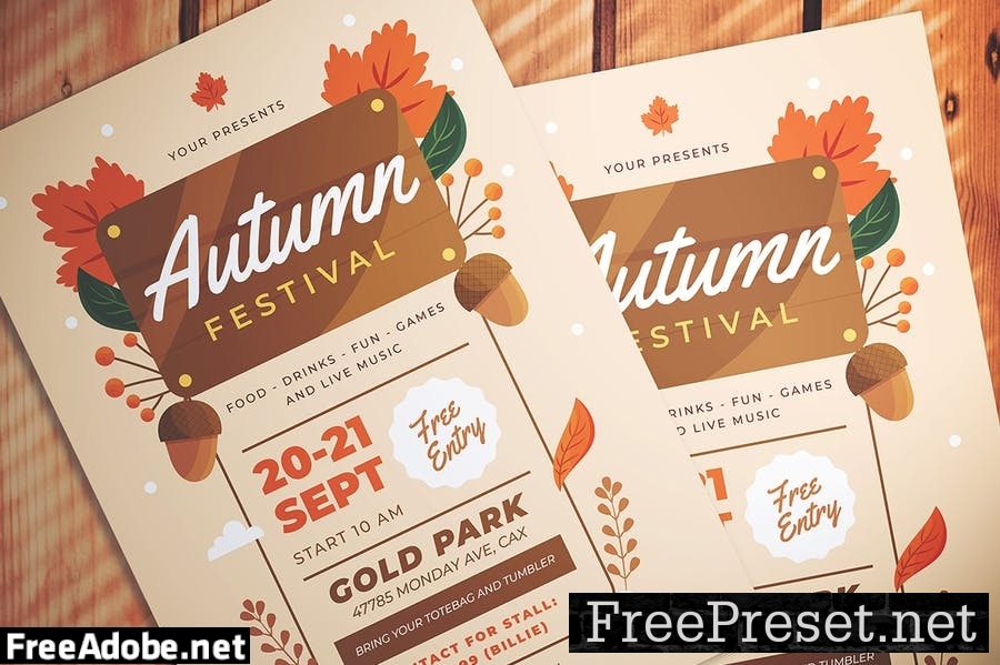 Autumn Festival Flyer 45A282F