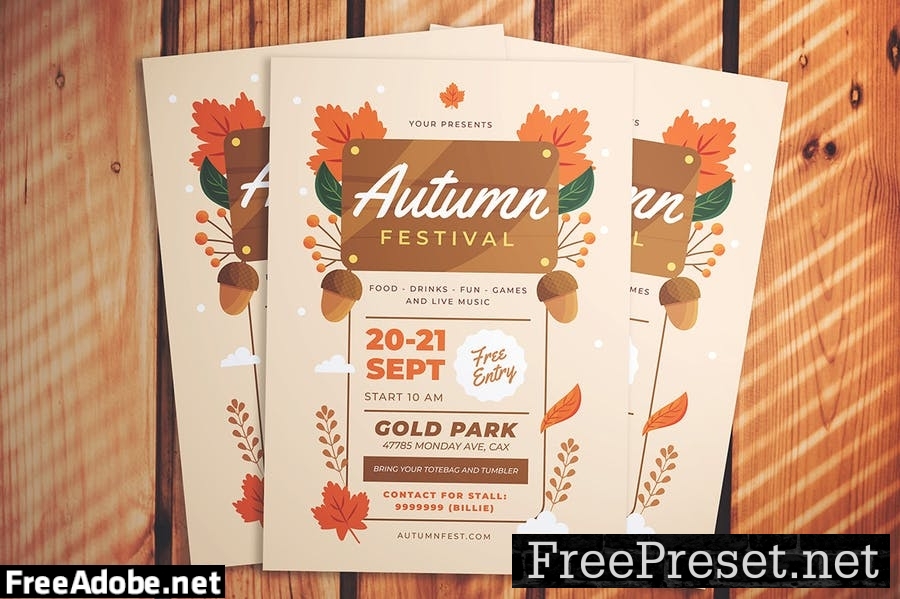 Autumn Festival Flyer 45A282F