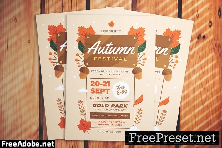 Autumn Festival Flyer 45A282F