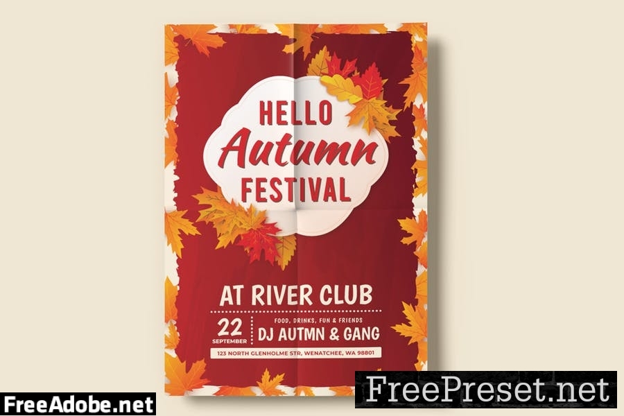 Autumn Flyer Template