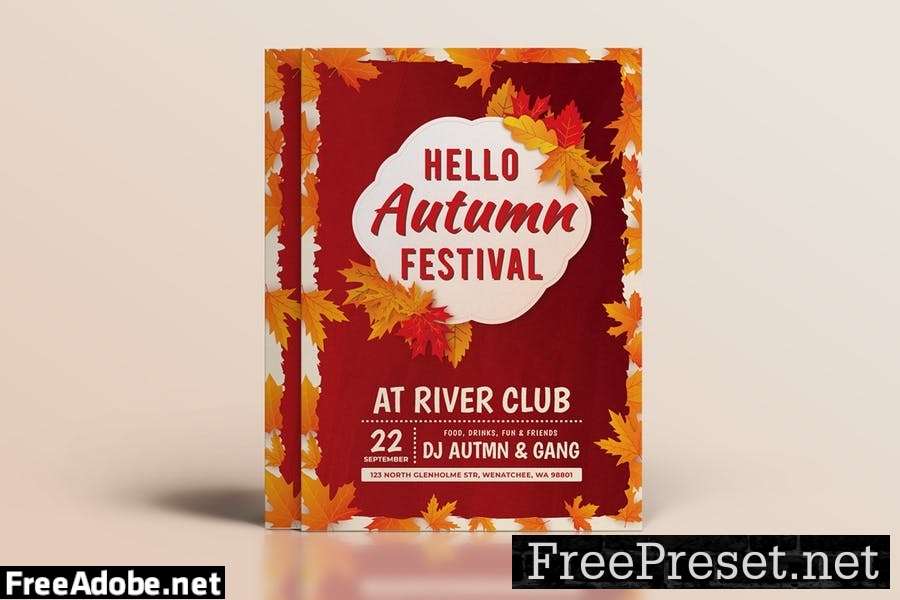 Autumn Flyer Template