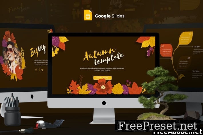 Autumn - Google Slides template 7PG3YT