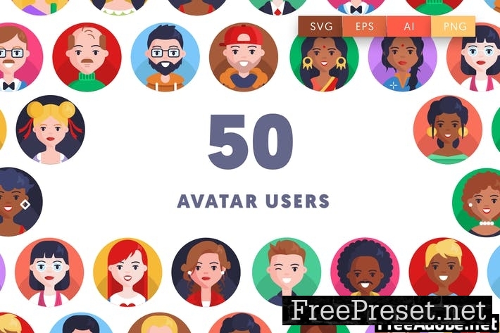 Avatar Users Icons EWAV3SH